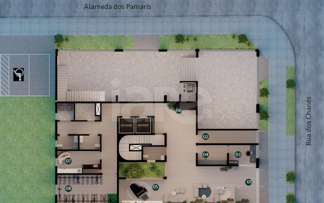 Planta — Pavimento térreo