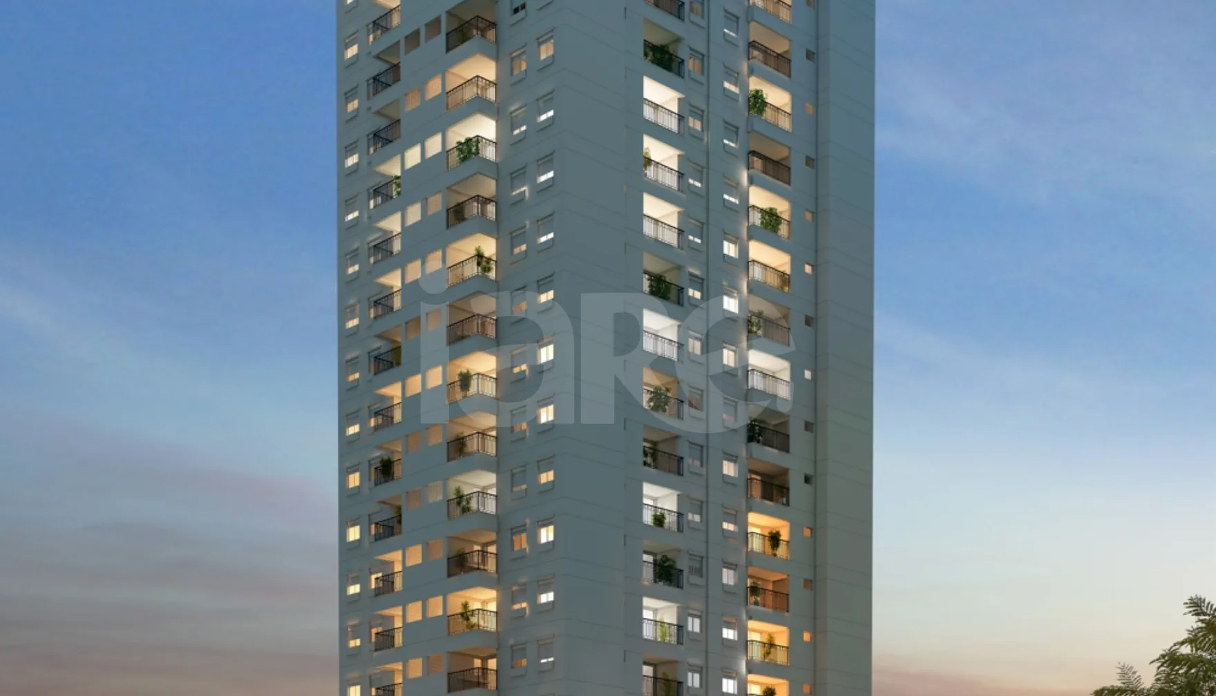 Ext Praça Morumbi - Apartamento com 58,11 m², em Morumbi — foto 1