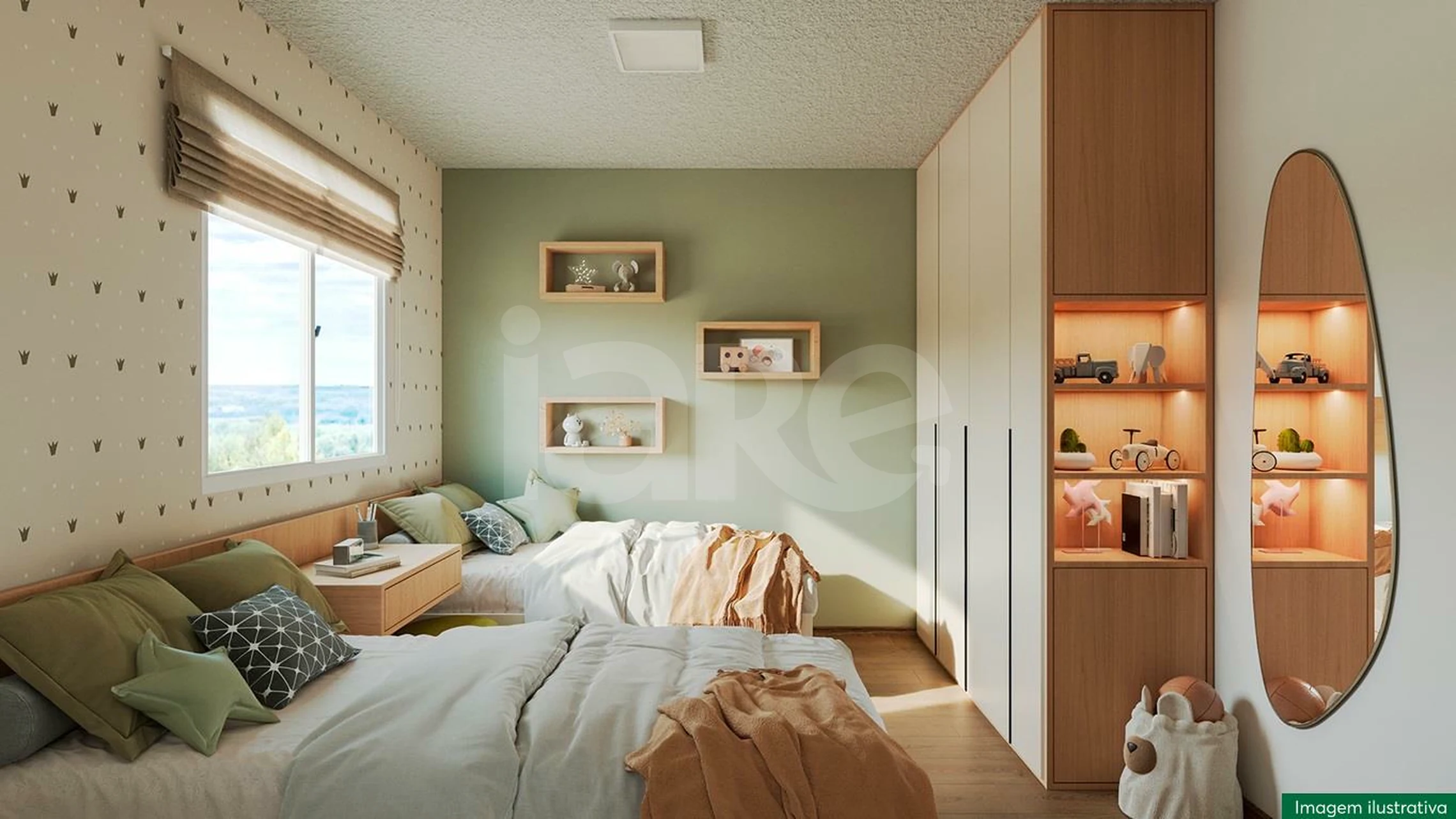 Flores da Alvorada - Apartamento com 47,8 m², em Bela Vista — foto 8