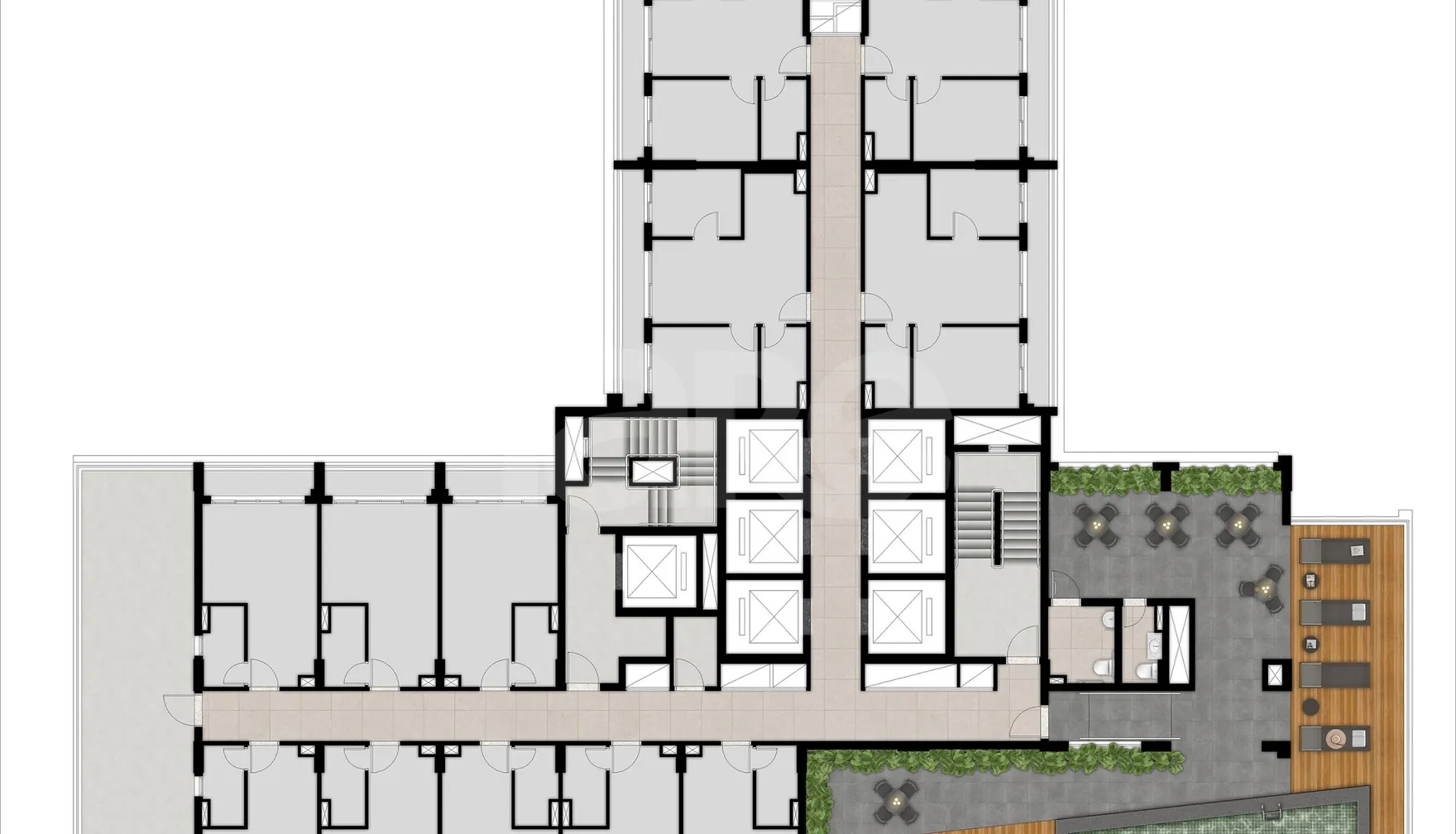 Planta — Pavimento 19