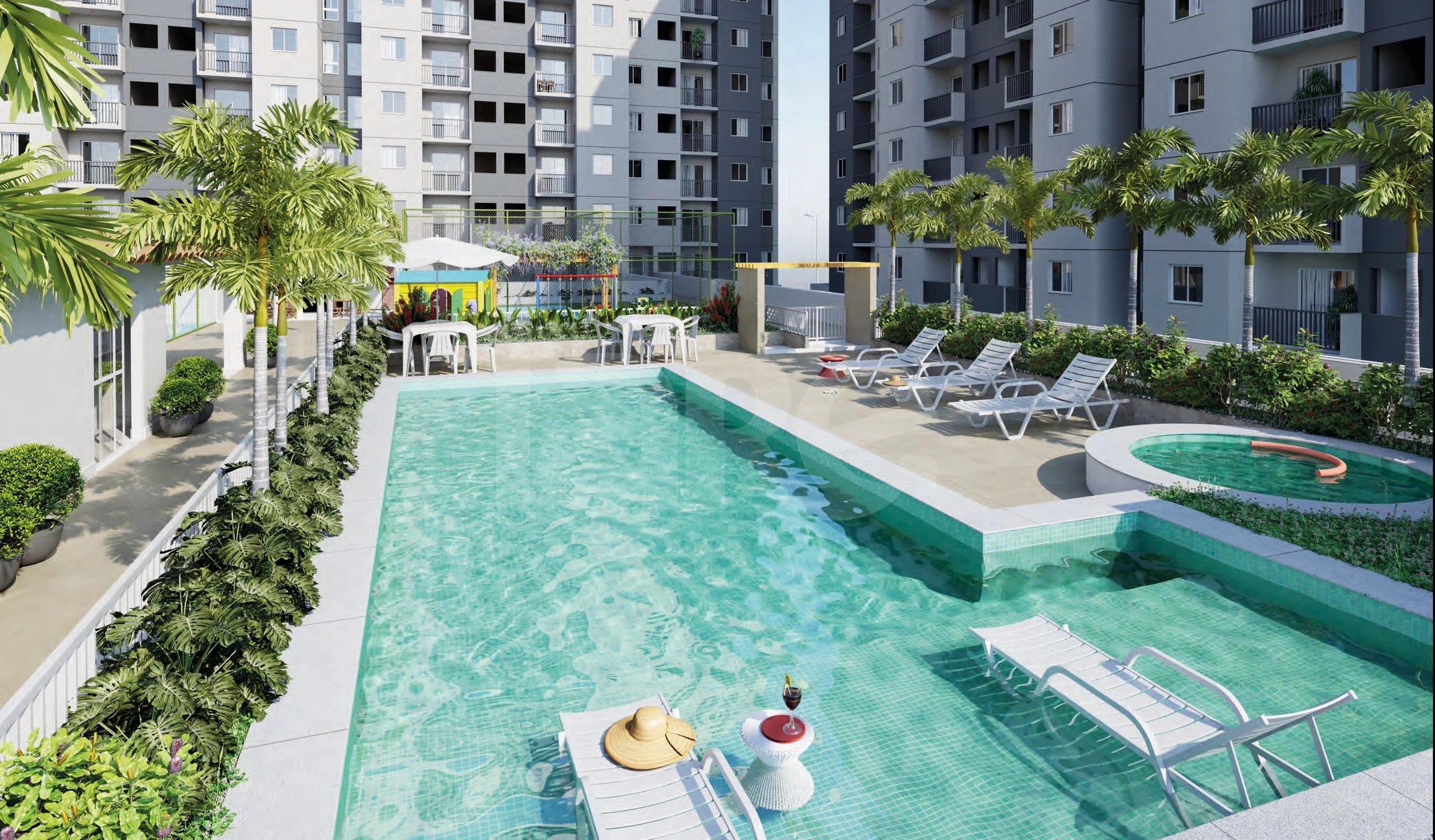 Quattro Residencial Clube - Apartamento com 51,93 m², em Planalto de Carapina — foto 32