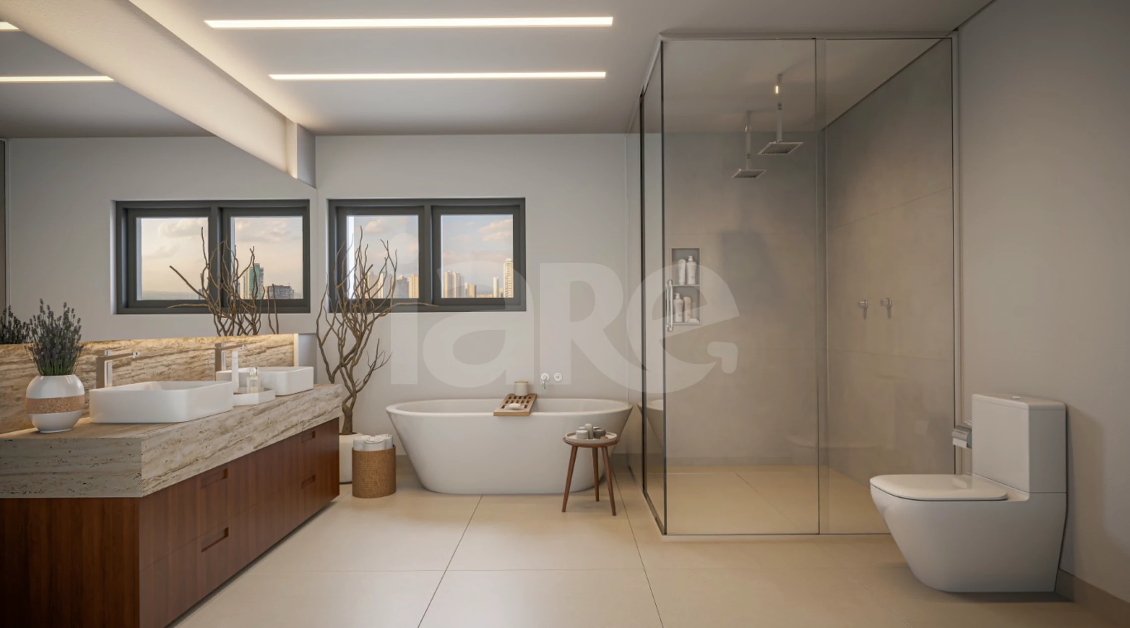 Piemonte Alberi - Apartamento com 157,53 m², em Cabral — foto 7