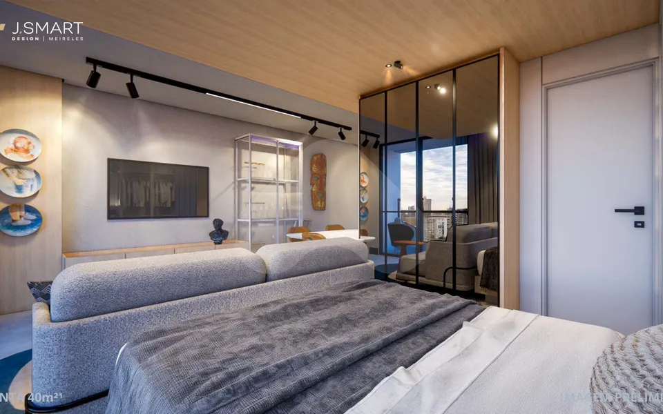 J.Smart Design Meireles - Apartamento com 40,26 m², em Meireles — foto 25