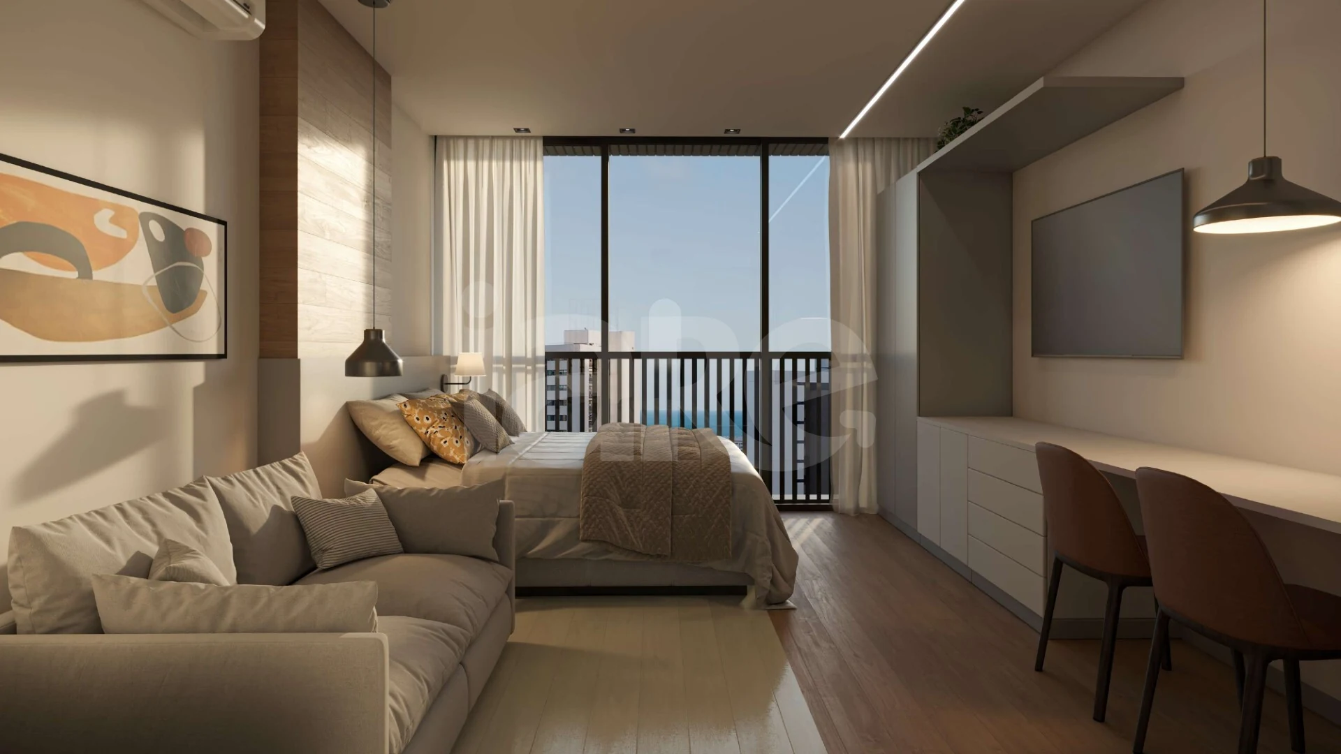 Neo - Studio com 30,31 m², em Boa Viagem — foto 3