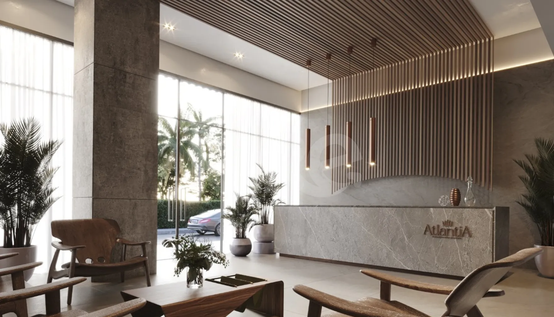 Atlantia Ocean View Home Boutique - Apartamento com 59,49 m², em Perequê — foto 6
