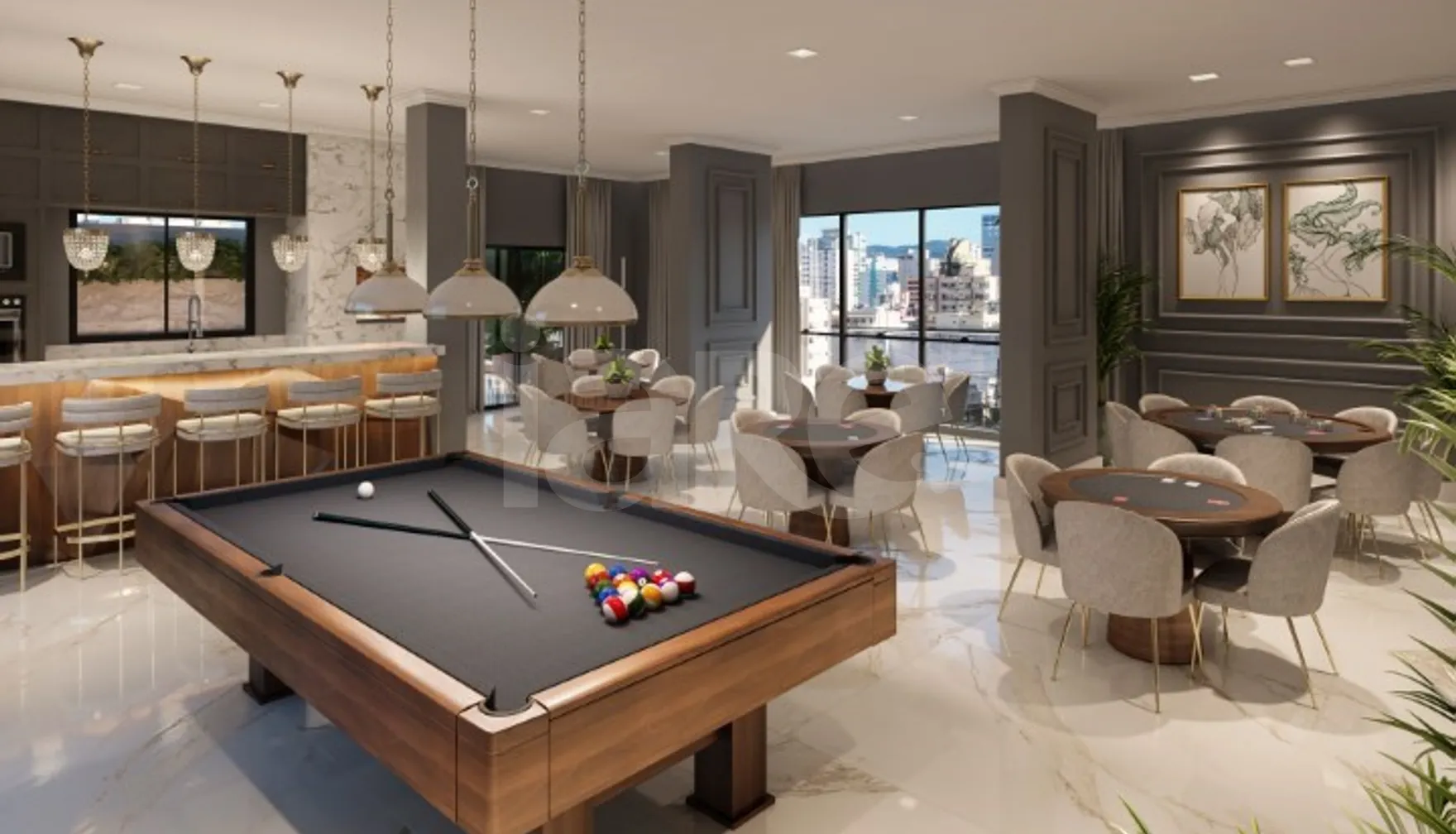 Acqua Blue Residence - Apartamento com 202 m², em Meia Praia — foto 11