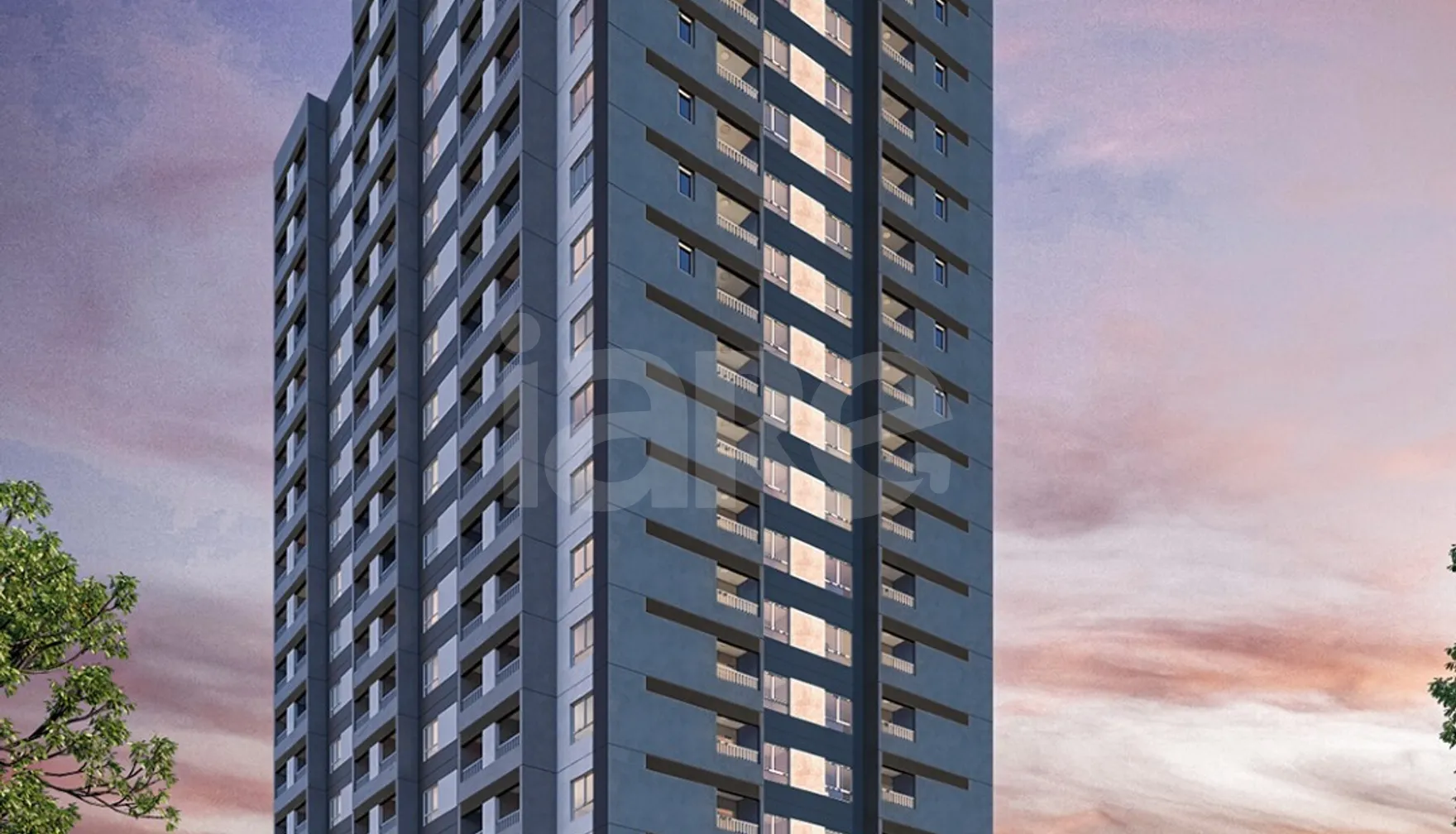 Origem Guilhermina - Studio com 24,29 m², em Vila Guilhermina — foto 4