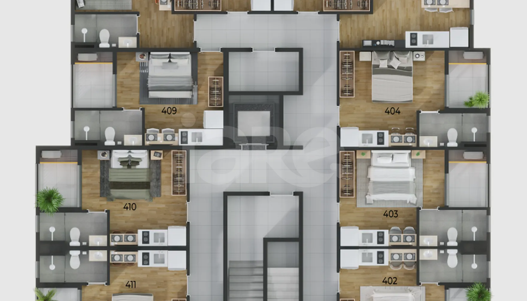 Planta — Pavimento 04