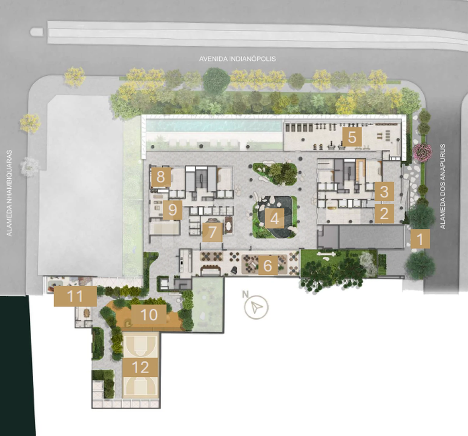 Planta — Pavimento térreo