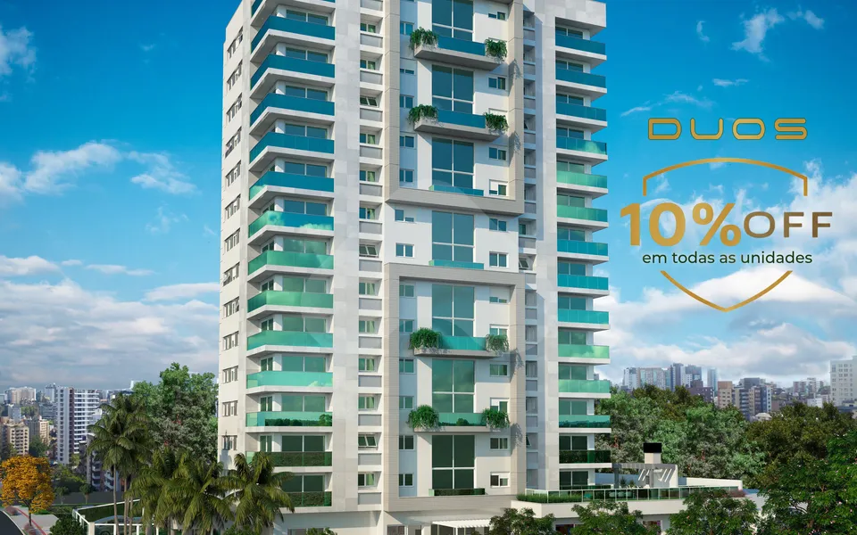 DUOS - Apartamento com 182,37 m², em Três Figueiras — foto 2