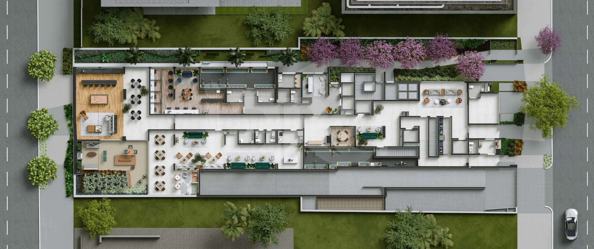 Planta — Pavimento térreo 3