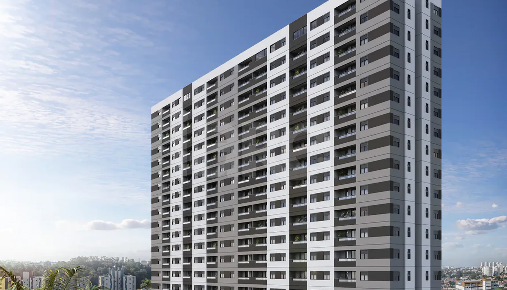 Abiatar Residence Tower - Apartamento com 40,12 m², em Jardim da Glória — foto 1
