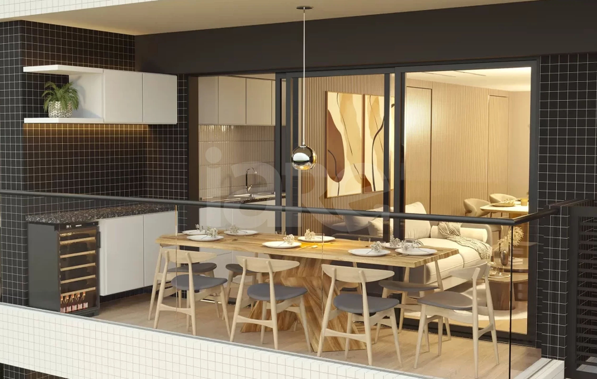 Praça dos Ipês - Apartamento com 53,24 m², em Encruzilhada — foto 5