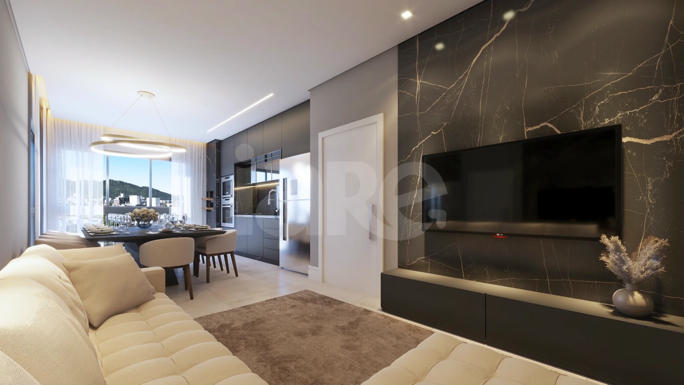 Bella Vita - Apartamento com 127,74 m², em Canto Grande — foto 5