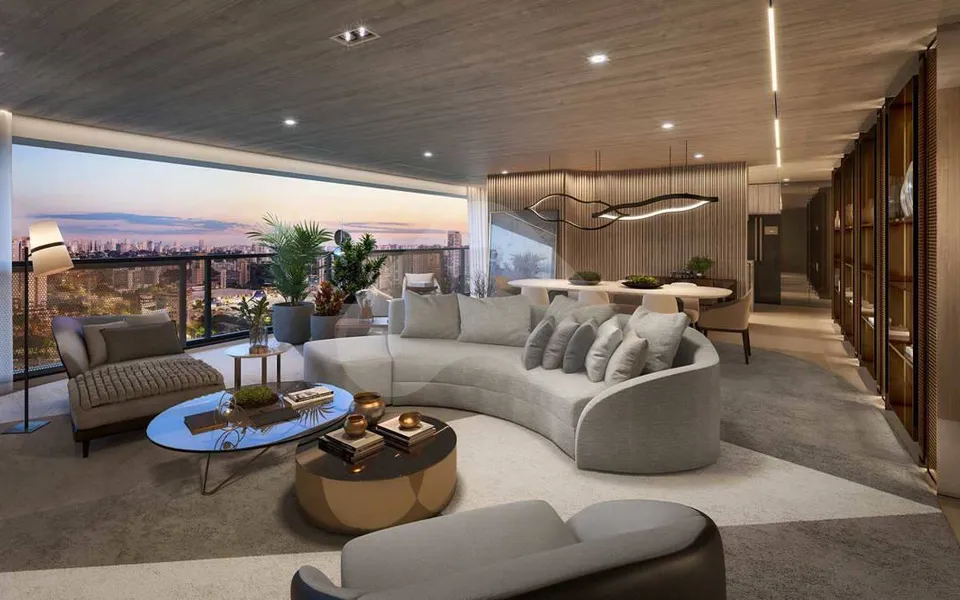 Parque Global - Torre Prospect - Apartamento com 142 m², em Real Parque — foto 2