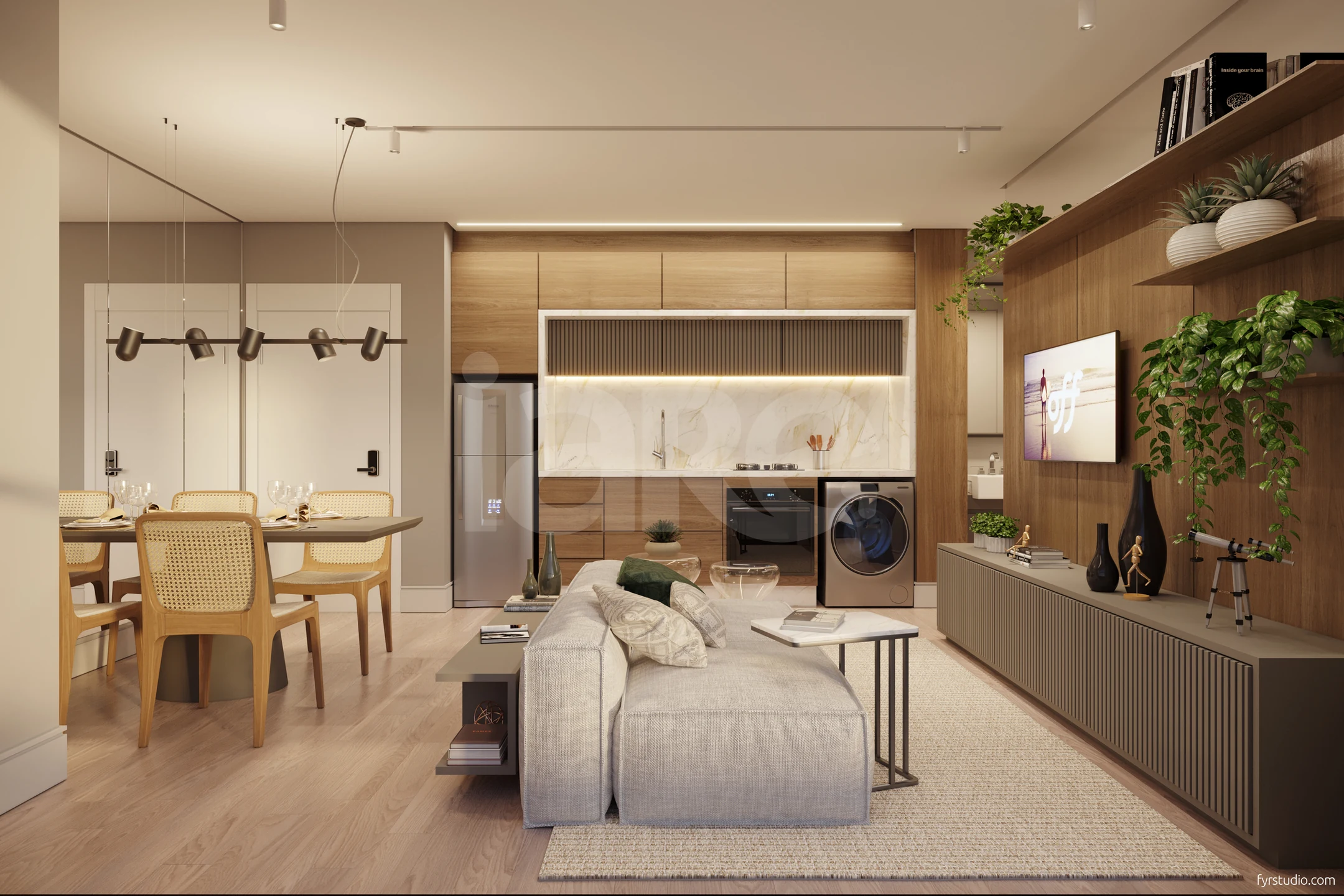 Temple Batel - Apartamento com 52,68 m², em Batel — foto 3