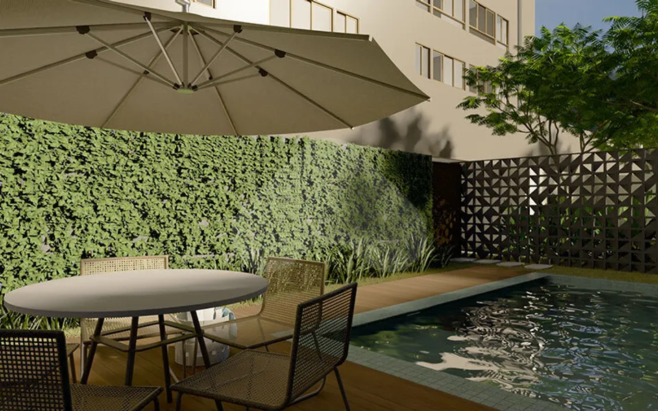 Porto Horizonte - Apartamento com 28 m², em Boa Viagem — foto 9