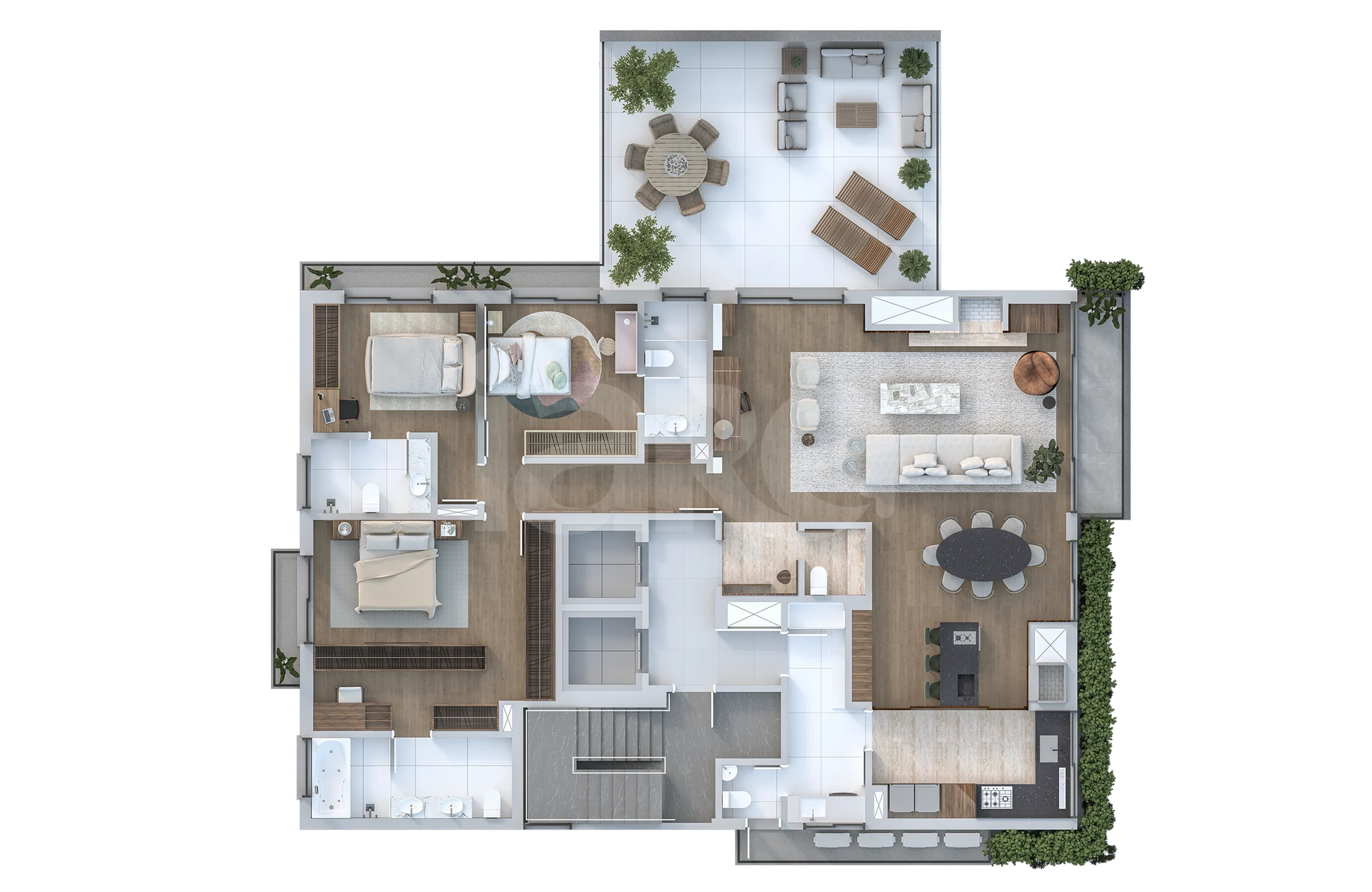 Planta — Planta Garden - 251,38m2