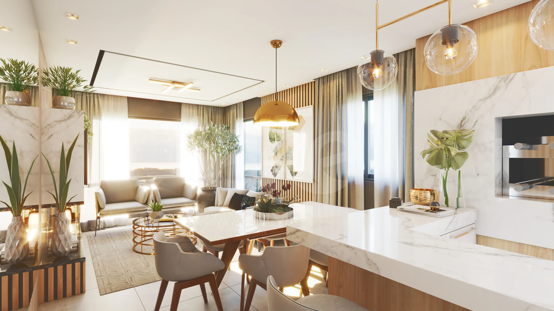 Villagio Del Grande - Apartamento com 68,7 m², em Zona Nova — foto 3