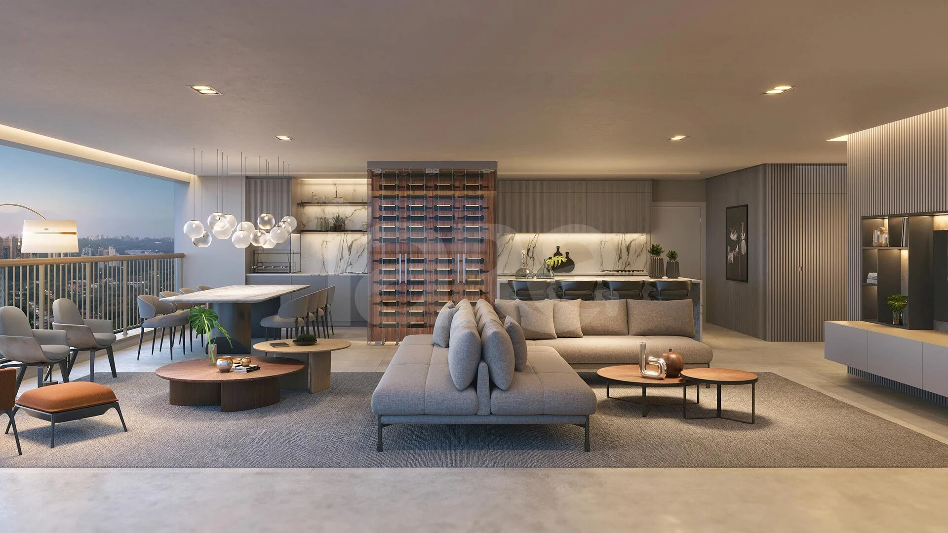 Lindenberg Alto de Pinheiros - Apartamento com 182,39 m², em Alto de Pinheiros — foto 2