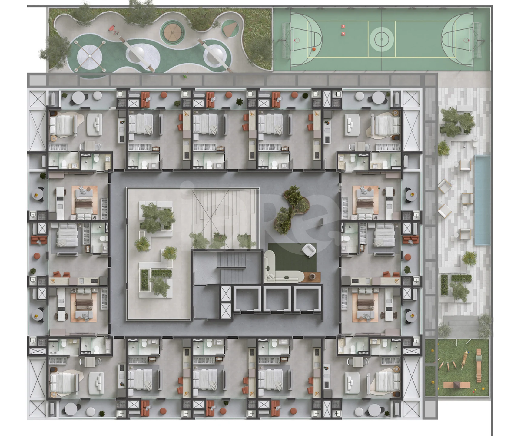 Planta — Pavimento 04