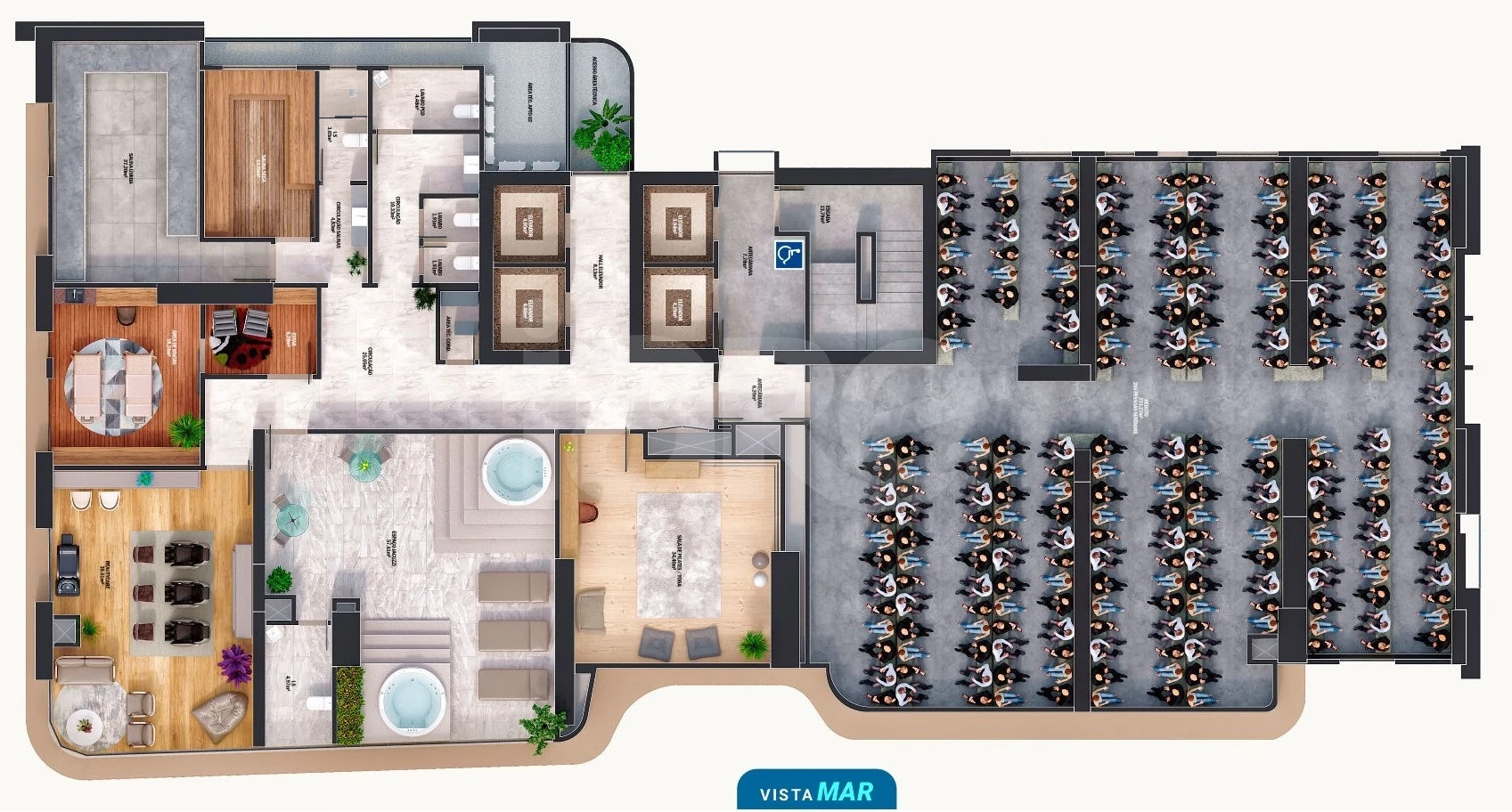 Planta — Pavimento 40