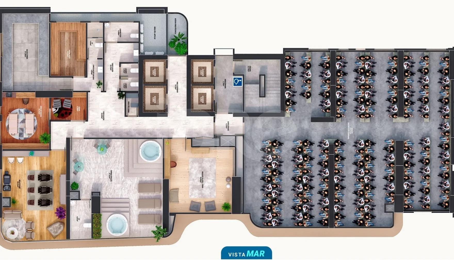 Planta — Pavimento 40