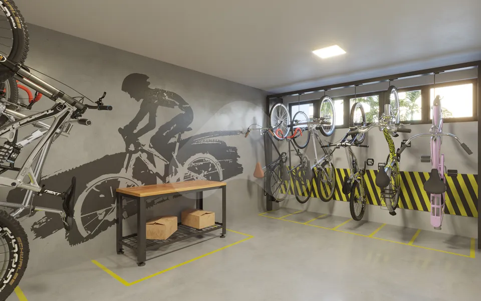 Théros Residencial - Studio com 19,4 m², em Alto da XV — foto 6
