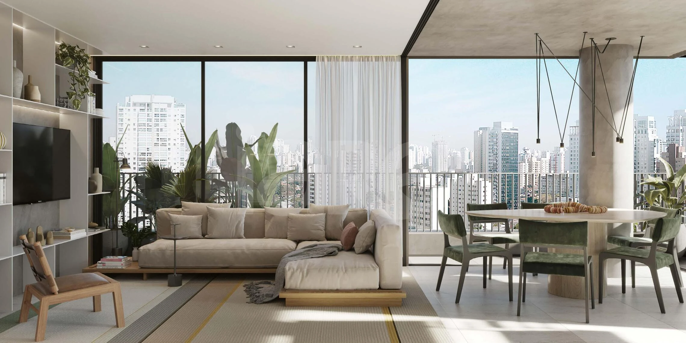 Vista Park Ibirapuera - Apartamento com 88,32 m², em Ibirapuera — foto 3