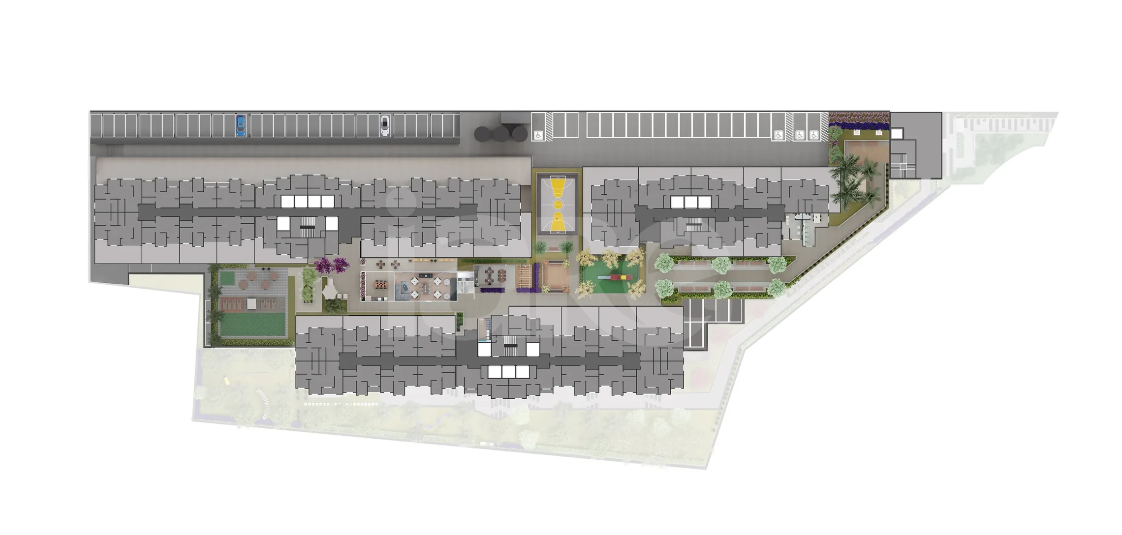 Planta — Implantação térreo