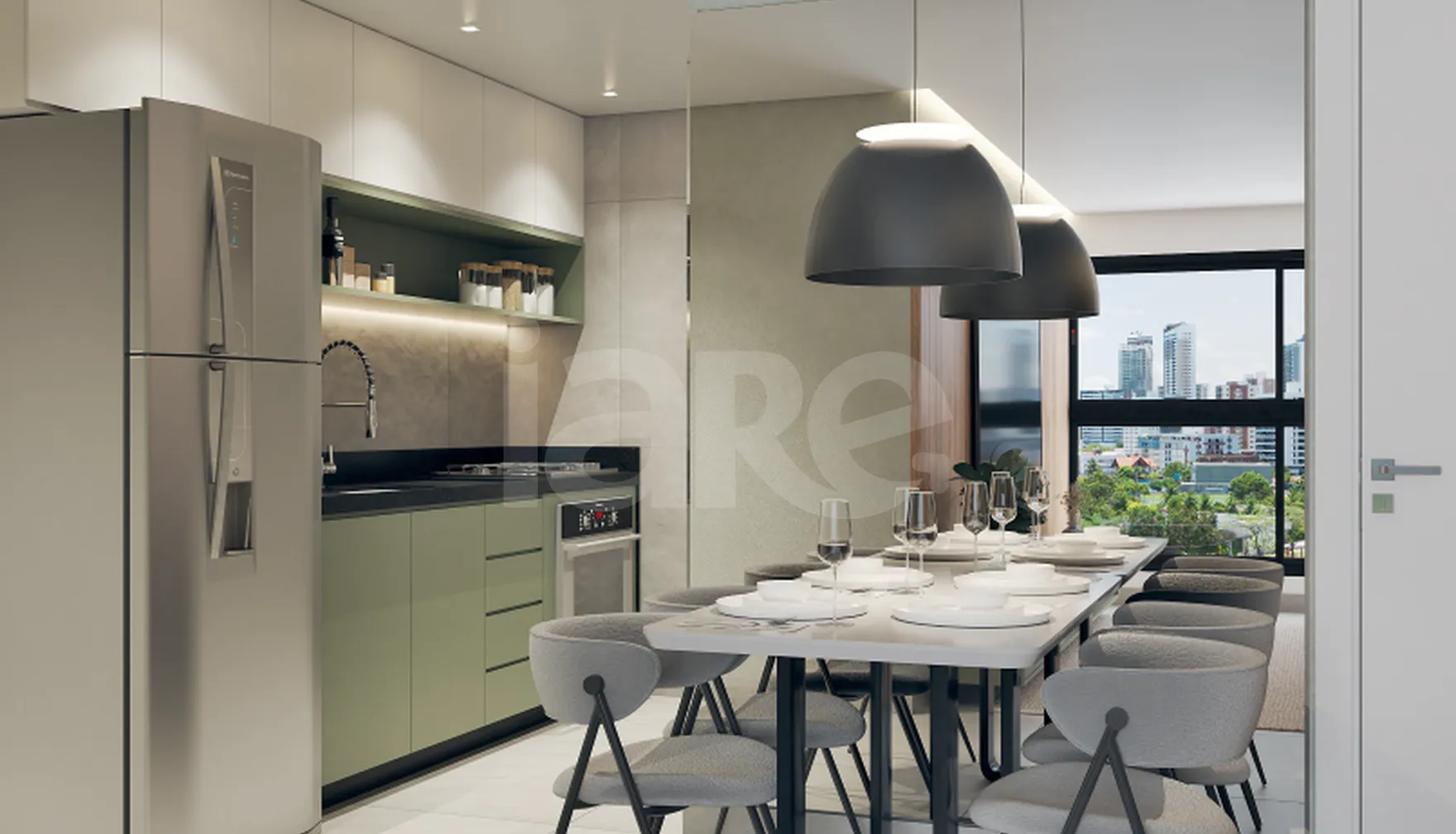 Serra Nevada - Apartamento com 53,48 m², em Jardim Oceania — foto 5