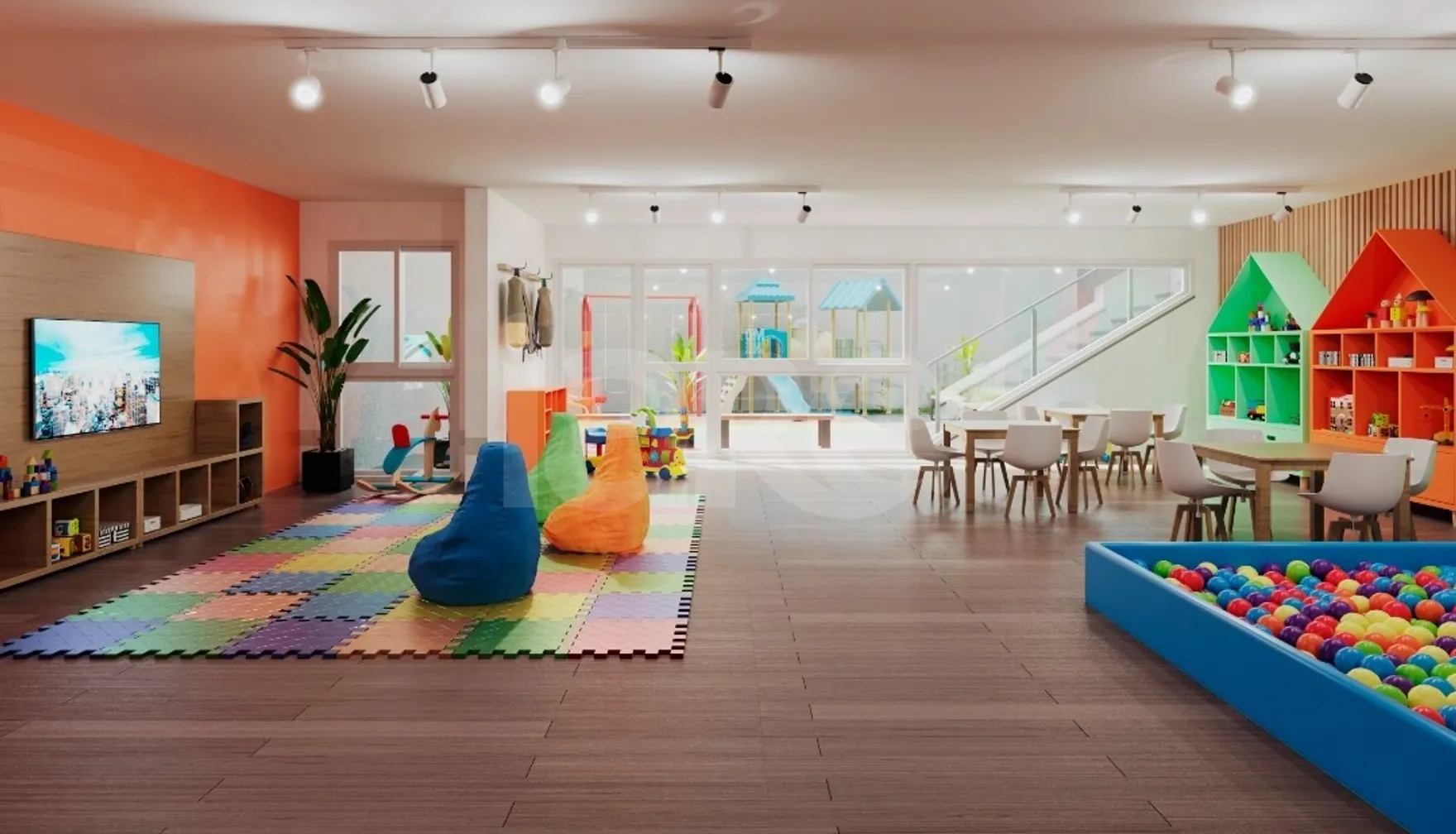 Curaçao Acqua Home - Apartamento com 76,6 m², em Cristo Redentor — foto 9