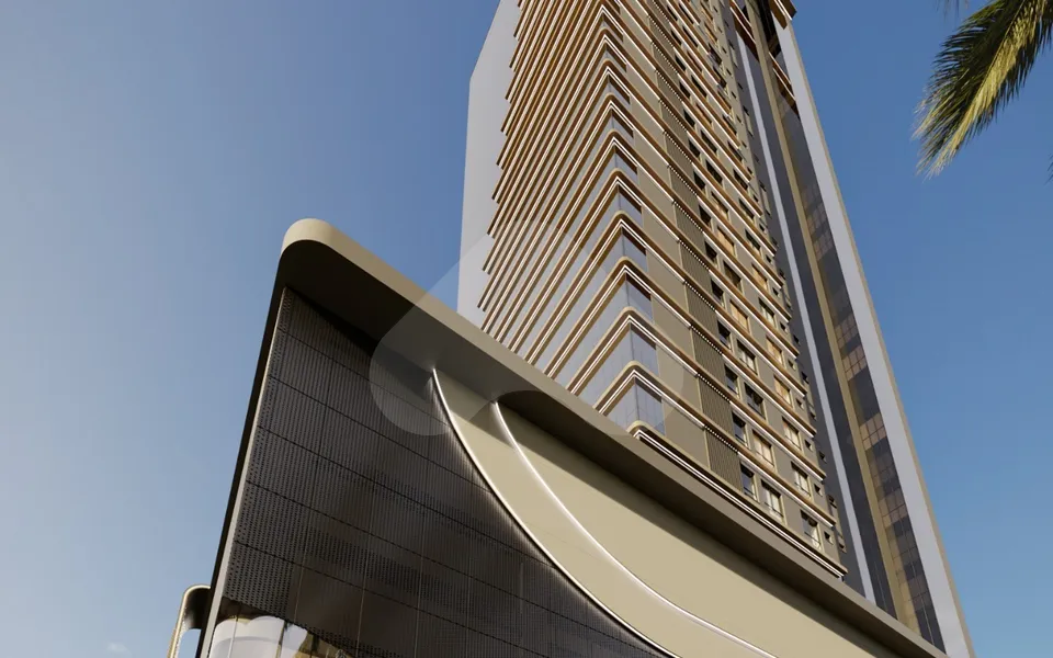 Burj Exclusive Residence - Apartamento com 129,24 m², em Perequê — foto 2