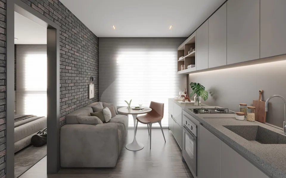 Montreal - Apartamento com 26,02 m², em Bacacheri — foto 19