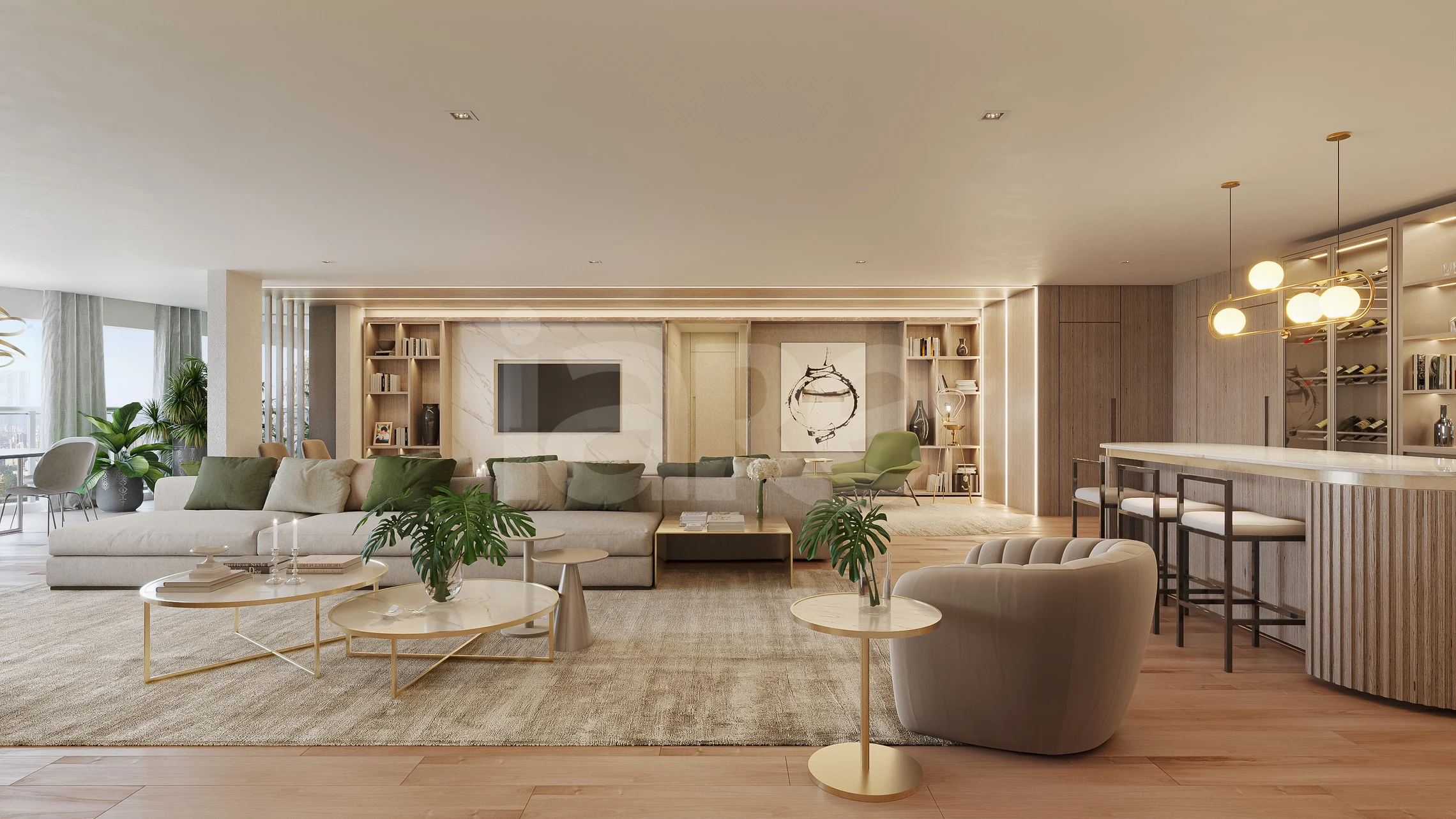 Bosque Cerejeiras - Apartamento com 222,06 m², em Água Branca — foto 2