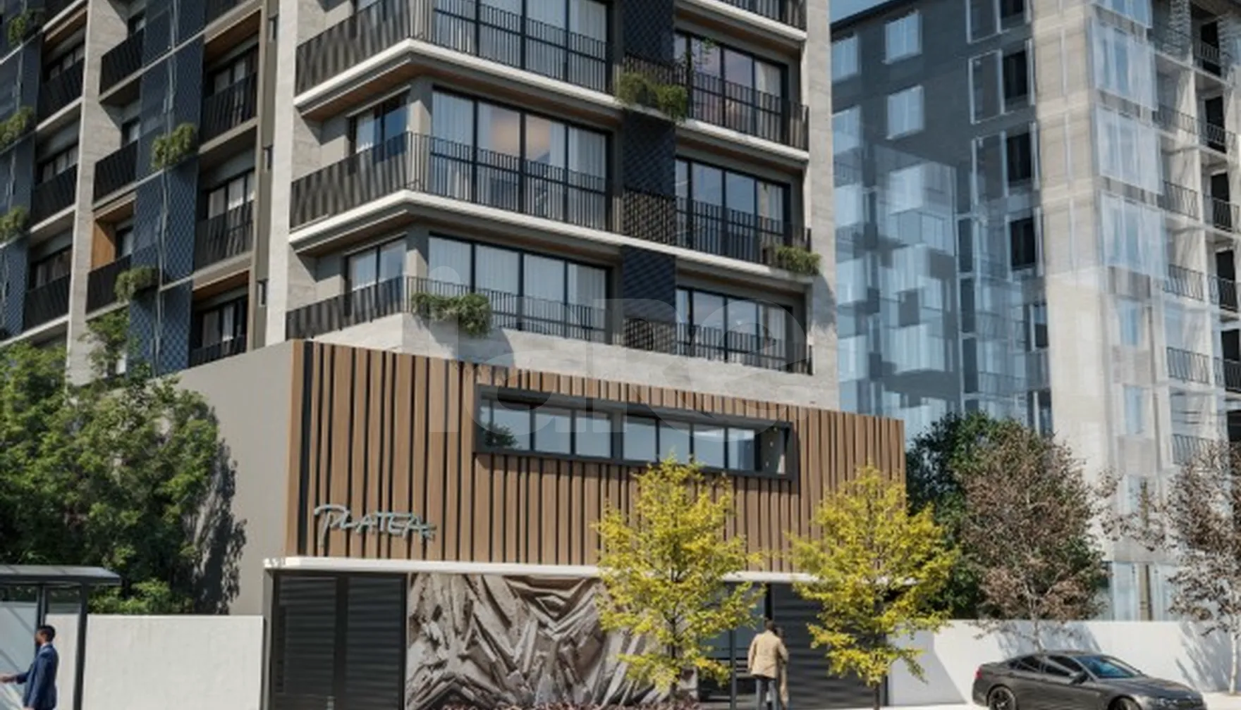 Platea 19 - Studio com 24,38 m², em Centro — foto 1