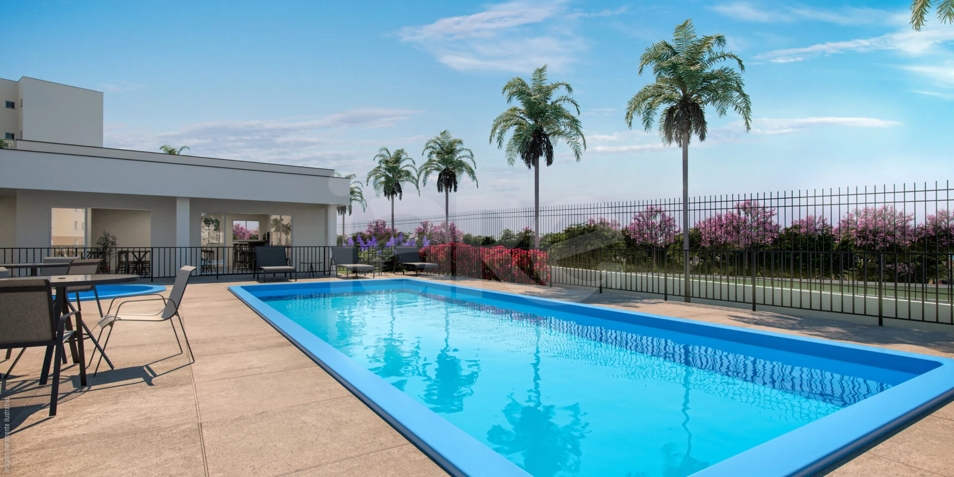 Villa Pienza - Apartamento com 30,01 m², em Hípica — foto 15