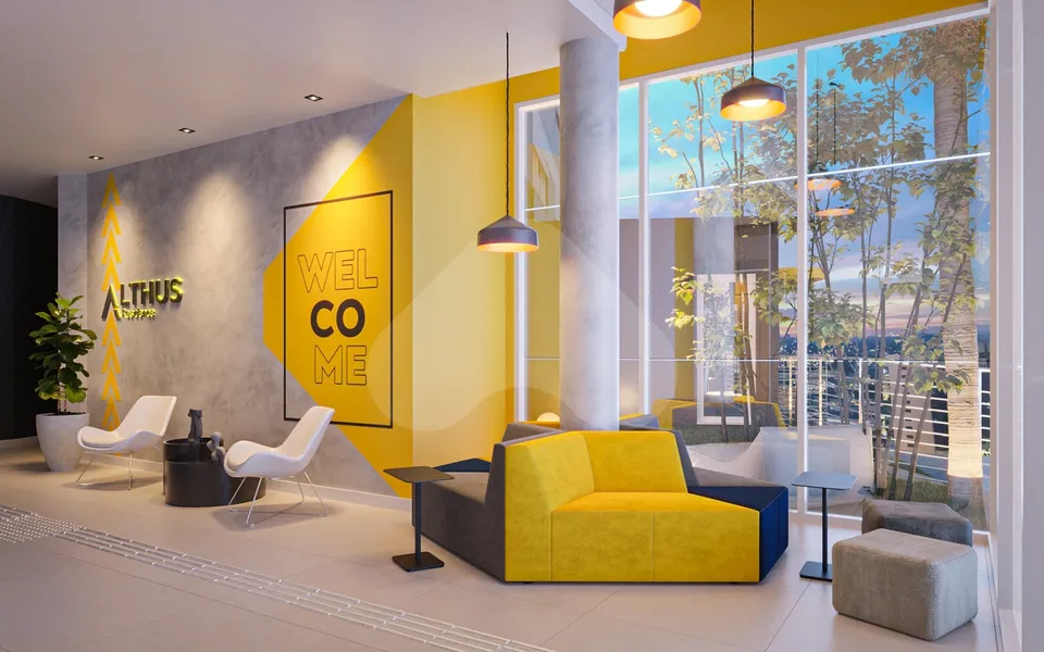 Althus Residence - Studio com 21,36 m², em Glória — foto 4