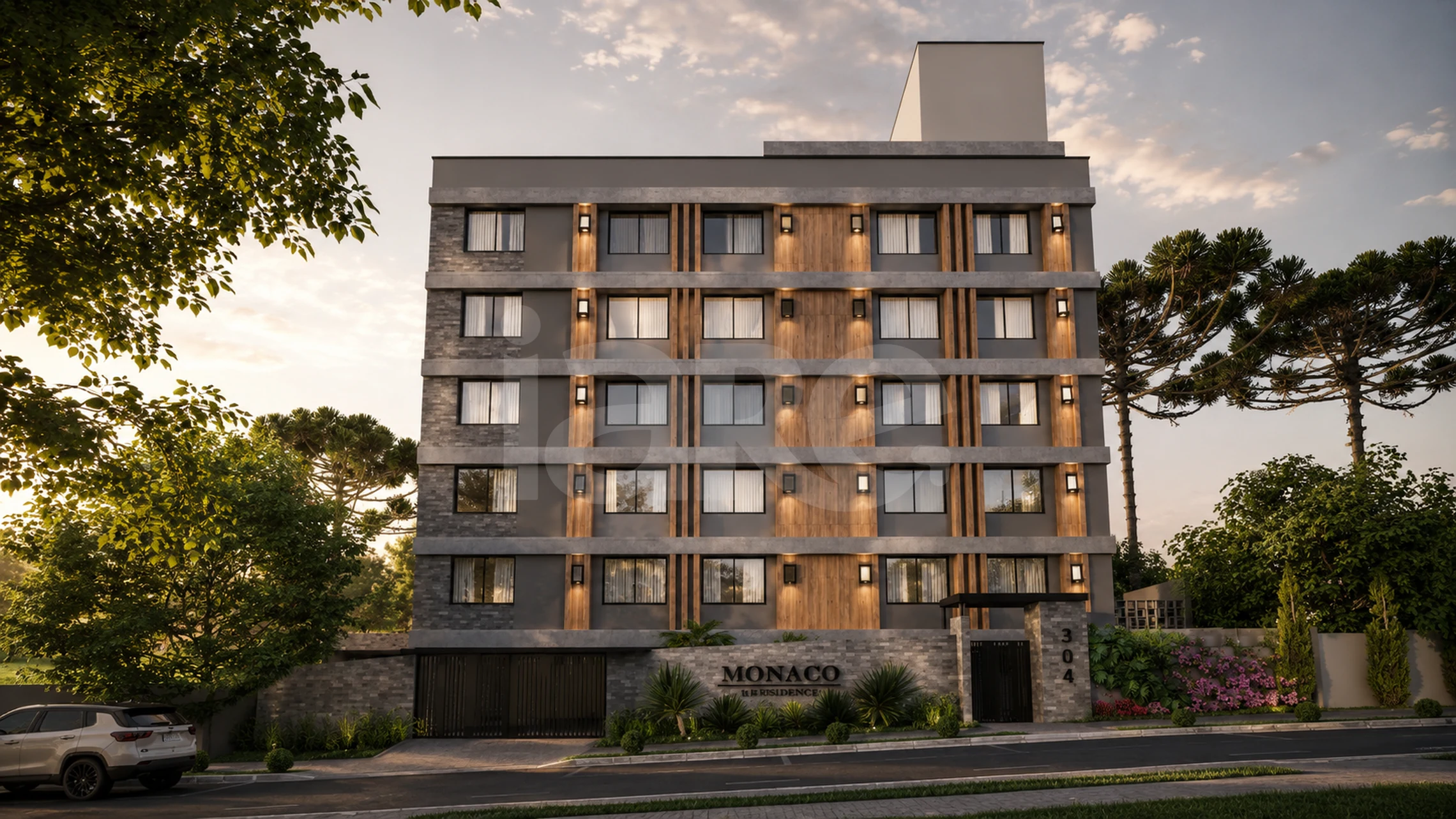 Mônaco Residence - Studio com 24,63 m², em Água Verde — foto 1
