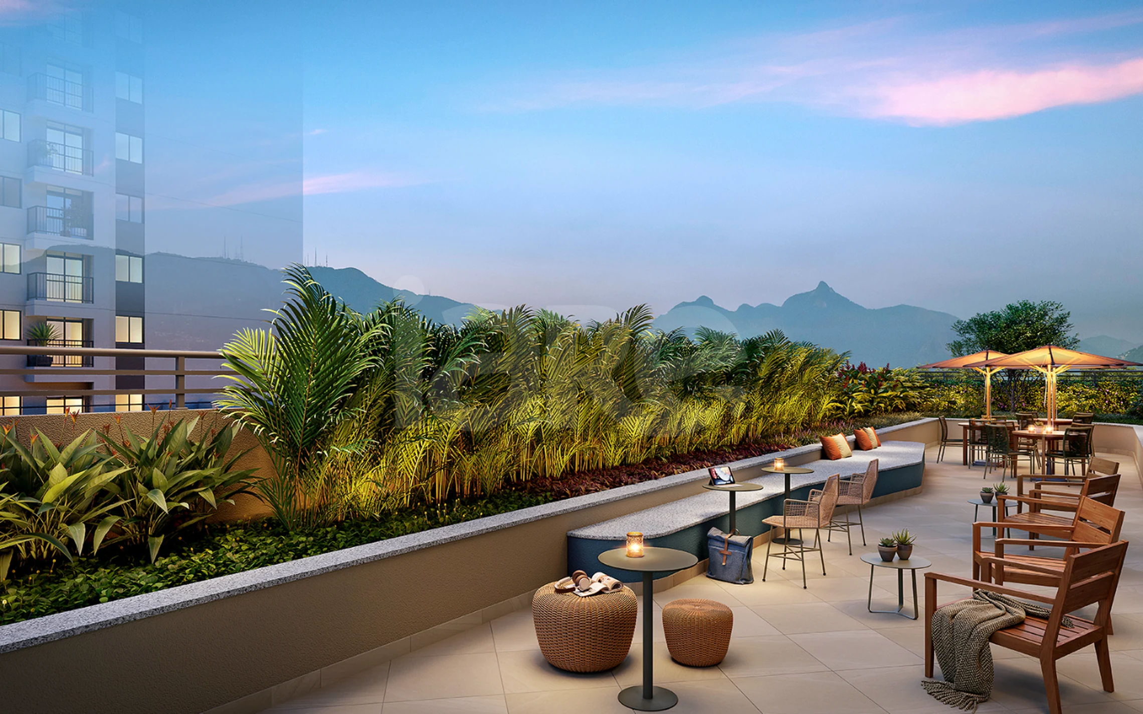 Pixinguinha - Condomínio Rosa - Garden com 47 m², em Santo Cristo — foto 16