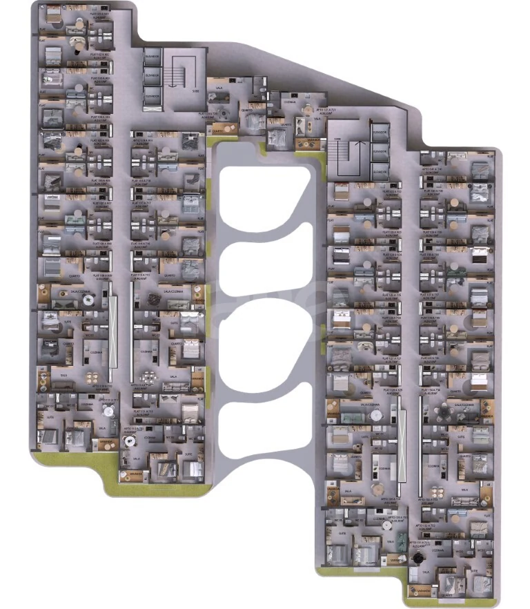 Planta — Pavimento 1