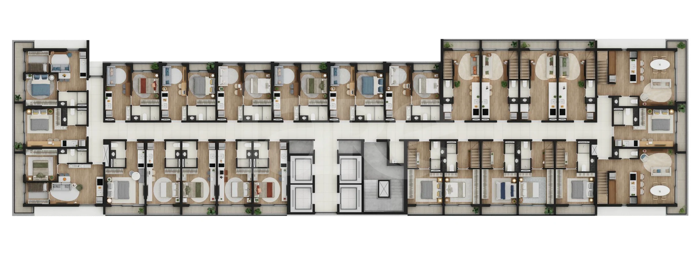 Planta — Pavimento 19