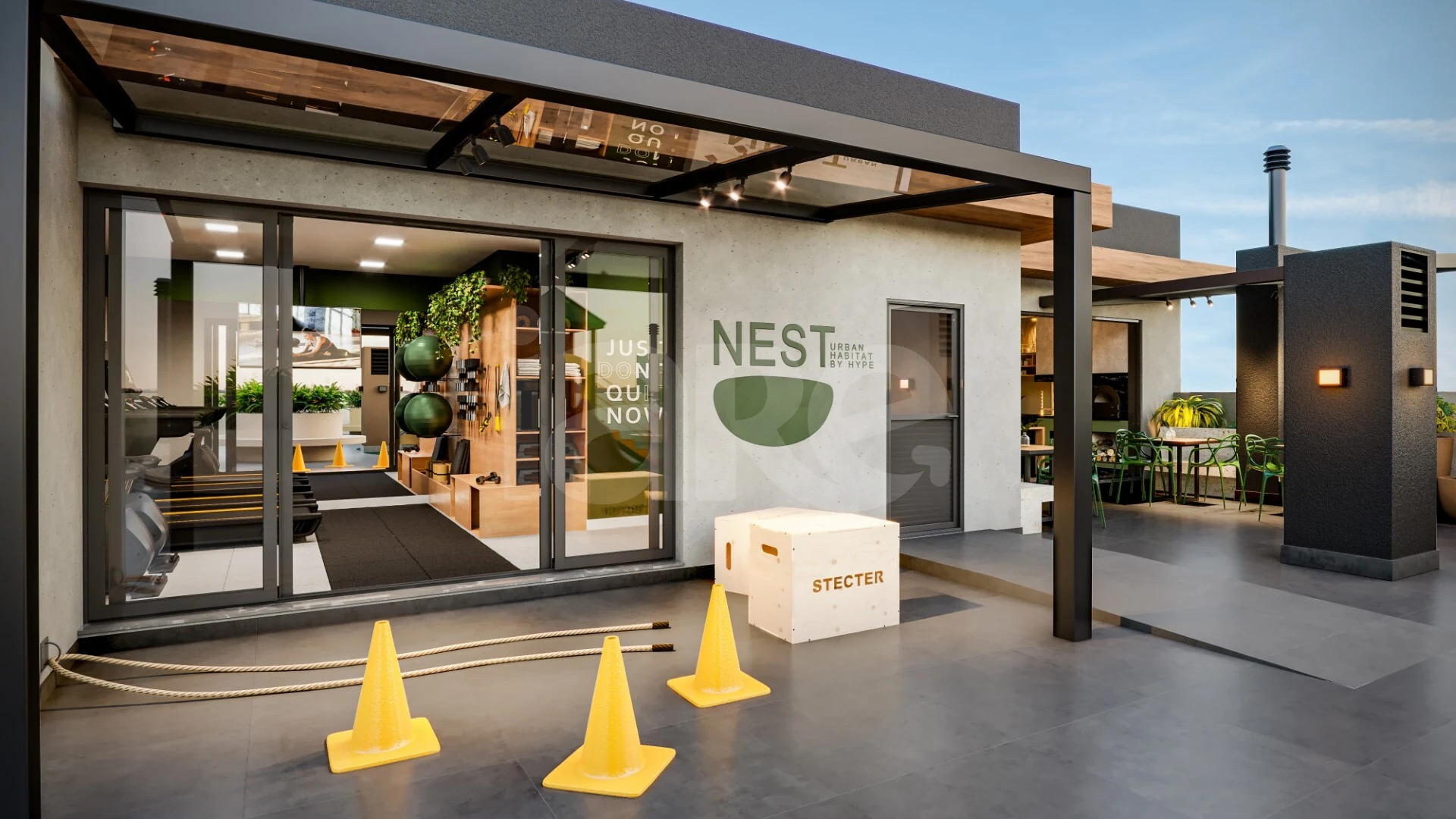 Nest Urban Habitat - Apartamento com 61,61 m², em Bacacheri — foto 21