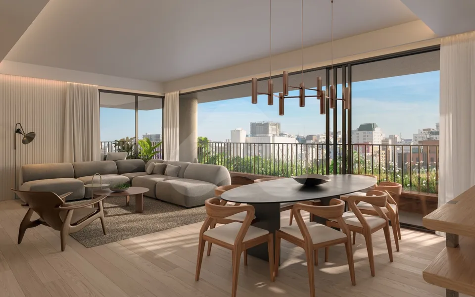 Uapé Higienópolis - Apartamento com 207,4 m², em Higienópolis — foto 2