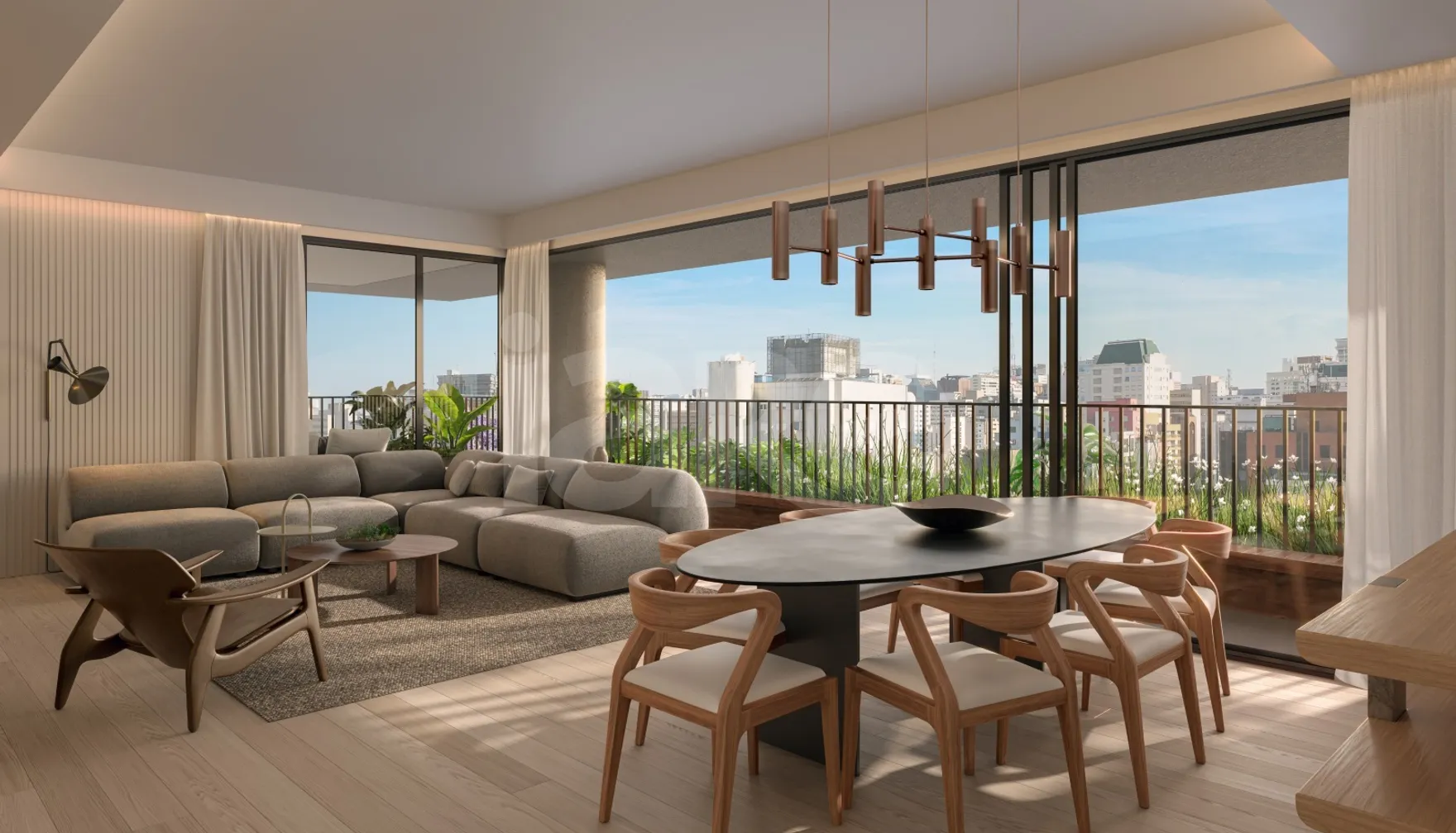 Uapé Higienópolis - Apartamento com 191,08 m², em Higienópolis — foto 2