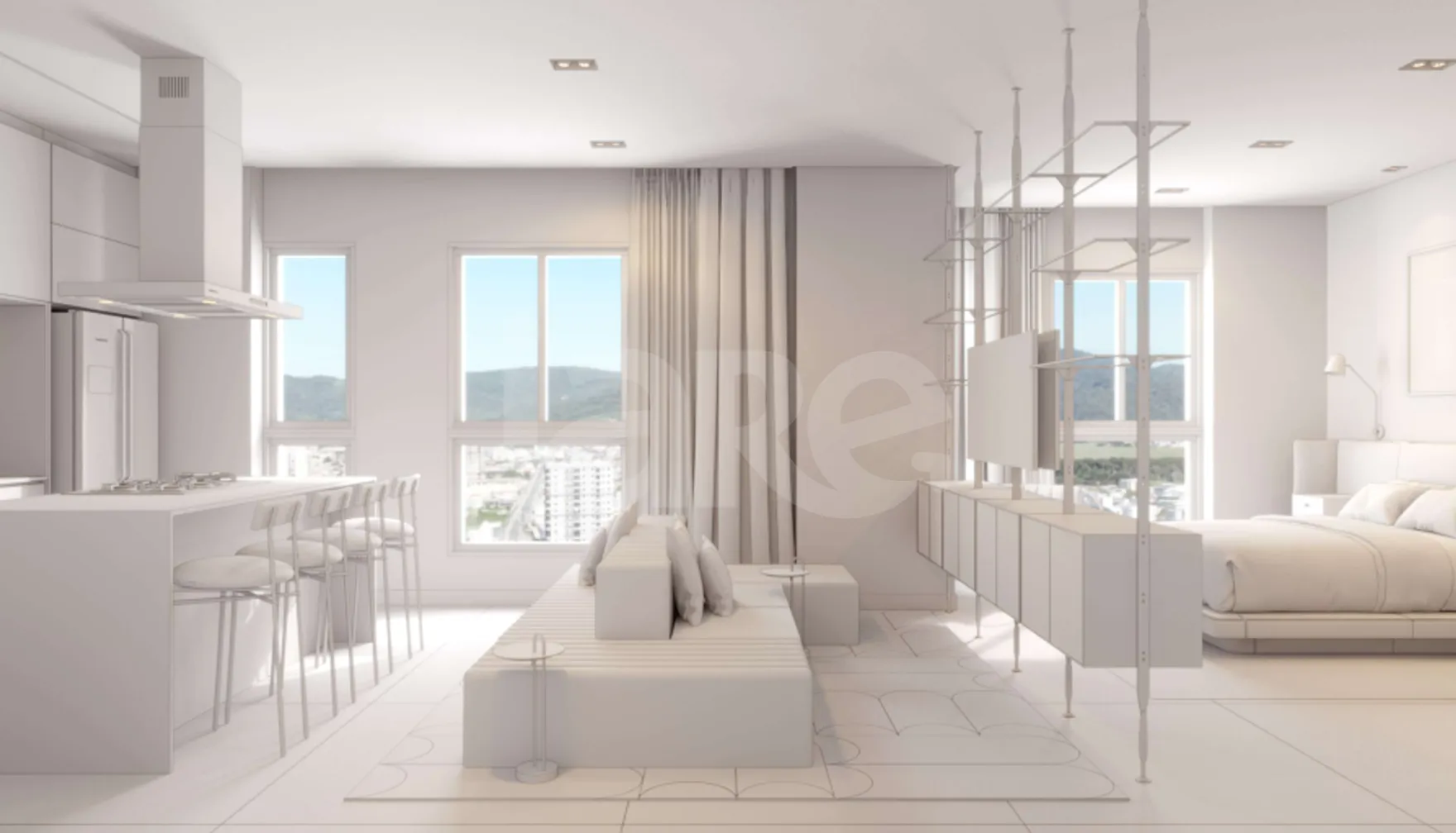 Plural - Studio com 45,84 m², em Perequê — foto 4