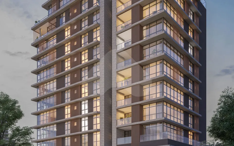 Uma Batel - Apartamento com 164,45 m², em Batel — foto 2
