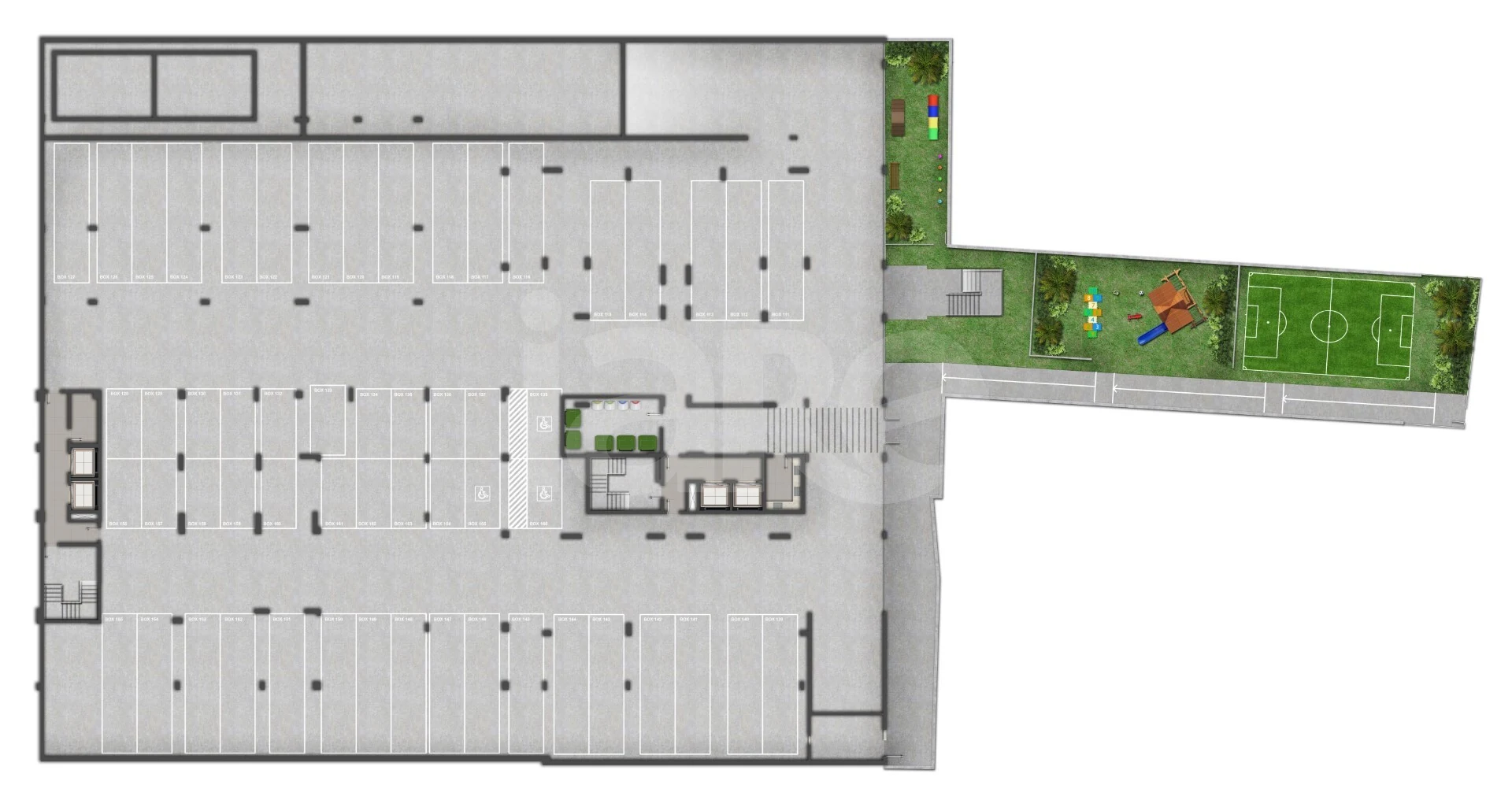 Planta — Pavimento subsolo