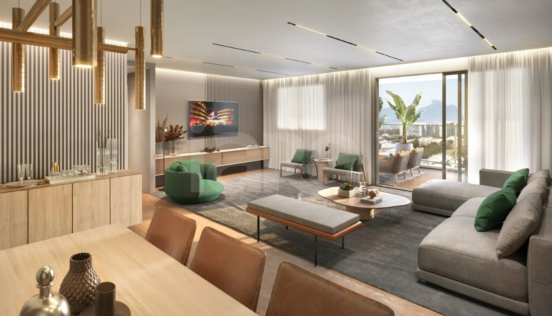Concept - Apartamento com 151,67 m², em Barra da Tijuca — foto 2