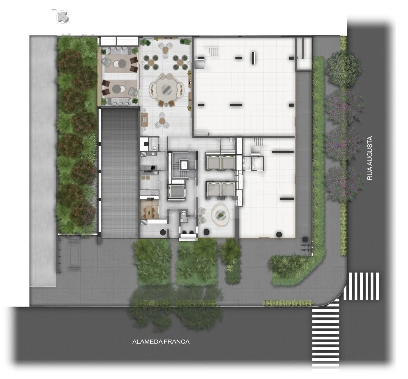 Planta — Pavimento térreo 3